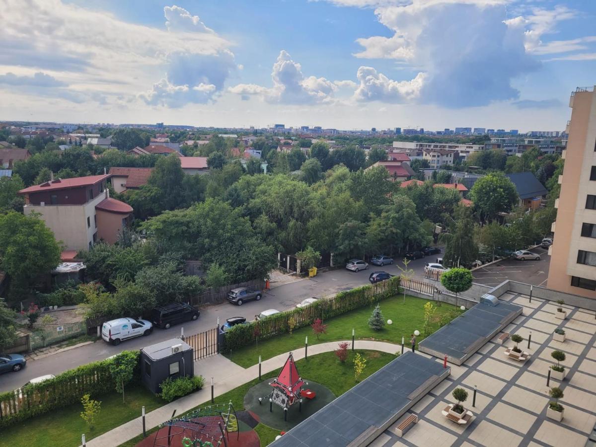 Apartment In Bucharest, Baneasa Green Area エクステリア 写真