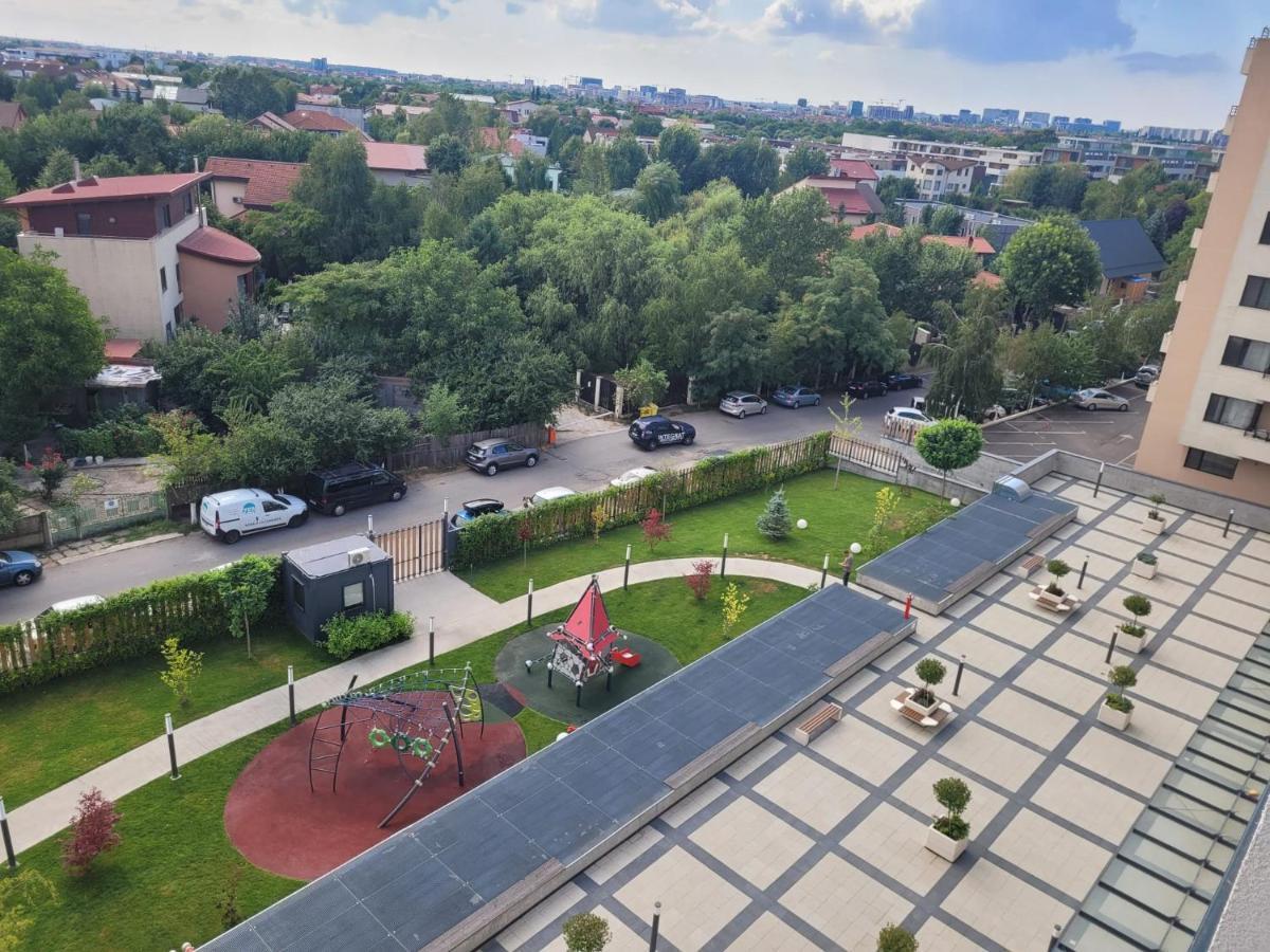 Apartment In Bucharest, Baneasa Green Area エクステリア 写真